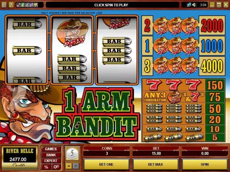 1 Arm Bandit - MicroGaming